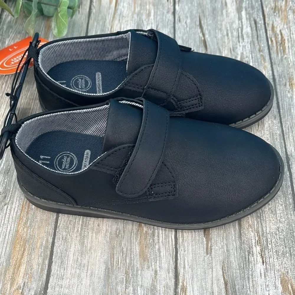 Toddler Boys Black Oxford Dress Shoes Size 11